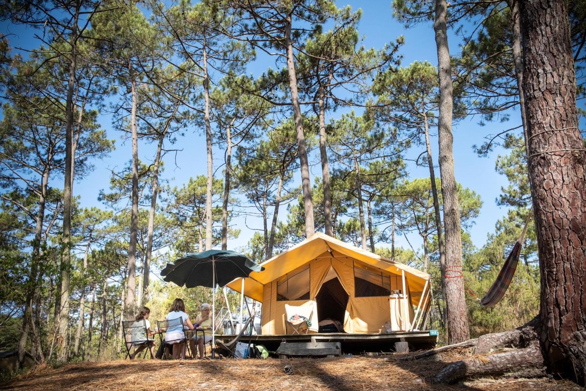 Huttopia Lac De Carcans Bagian luar foto